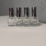 Frasco Vidro Para Decant 5 Ml Com Válvula Spray Prata