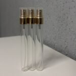Frasco Vidro Para Decant 10 Ml Com Válvula Spray Dourada (comprido)